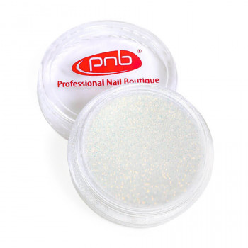 Пудра-пісок для дизайну нігтів PNB Glitter Sand Powder 01 Gold Peach, 1 г