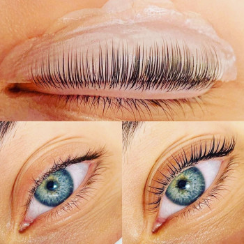 Ламинирование ресниц ( окрашивание + ботокс)