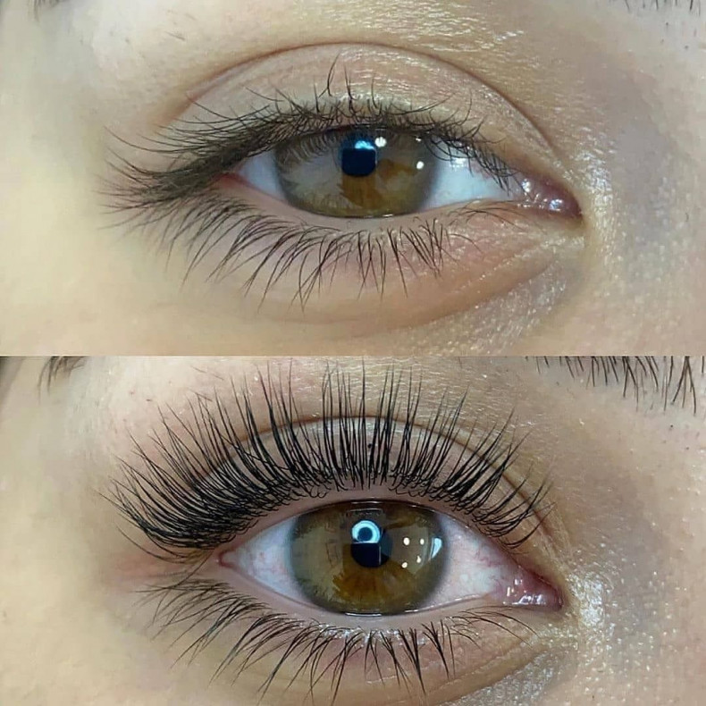 Ламінування вій (фарбування + ботокс), фото - Лешмейкер Оксана Смеречук