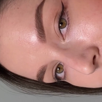 Корекція+фарбування брів