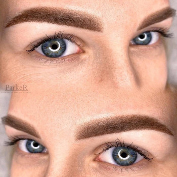 Пудрові бровки