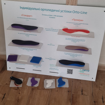 Изготовление индивидуальных стелек Ортолайн
                    Центри подології PodoPlex Одеса