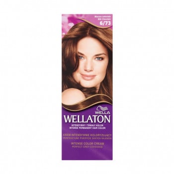 Інтенсивна крем-фарба для волосся WELLA Wellaton Intense Color Cream 6/73 Молочний шоколад, 110 мл
