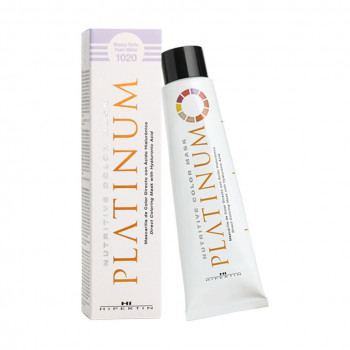 Тонувальна маска для волосся Hipertin Platinum Nutritive Color Mask з гіалуроновою кислотою, 1020 Pearly White, 100 мл