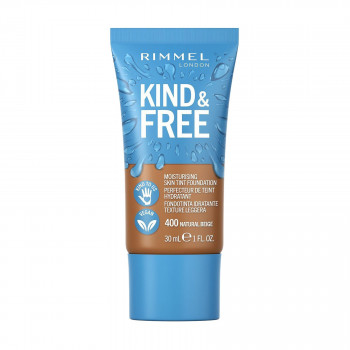 Тональна основа-тінт для обличчя Rimmel Kind & Free Moisturising Skin Tint Foundation 400 Natural Beige, 30 мл