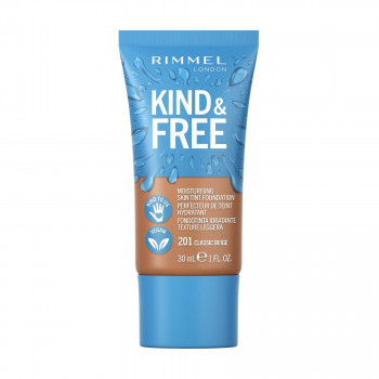 Тональна основа-тінт для обличчя Rimmel Kind & Free Moisturising Skin Tint Foundation 201 Classic Beige, 30 мл