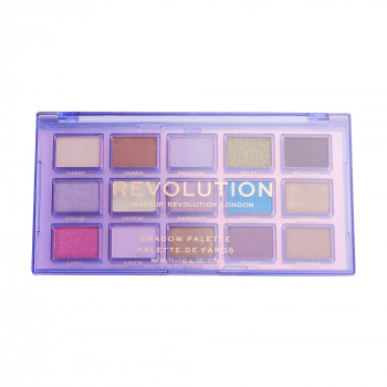 Палетка тіней для повік Makeup Revolution Reflective Eyeshadow Palette Ultra Violet, 11.25 г