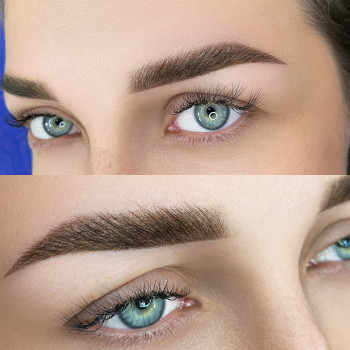 Татуаж бровей перманентный макияж, фото - Мастер перманентного макияжа Юлія Редюк Редюк