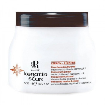 Реконструювальна маска для волосся RR Line Keratin Star Restructuring Mask, 500 мл