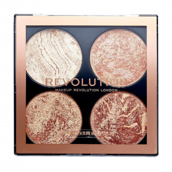 Палетка для контурингу обличчя Makeup Revolution Cheek Kit, Don't Hold Back, 8.8 г