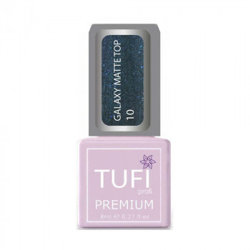 Топ для гель-лаку Tufi profi Premium Galaxy Matte Top 10 Оріон, 8 мл