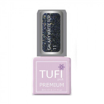 Топ для гель-лаку Tufi profi Premium Galaxy Matte Top 11 Пегас, 8 мл