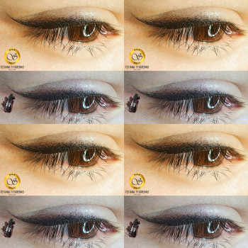 Пудрове напилення розтушованоі стрілки