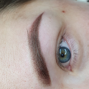 Пудрові брови