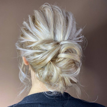 солдат, укладка волос, женская прическа