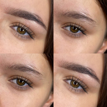 Фарбування брів