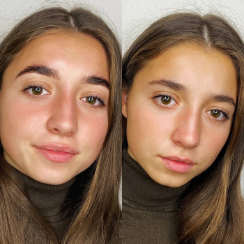 Ламінування брів + фарбування