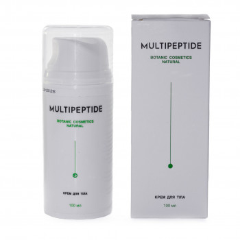 Крем для тіла 100 мл Multipeptide botanic cosmetics natural