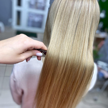 Блонд теплый золотистый, фото - Салон красоты WoW Lab