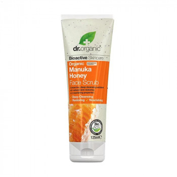 Скраб для обличчя Dr. Organic Manuka Honey Face Scrub Манука мед, 125 мл