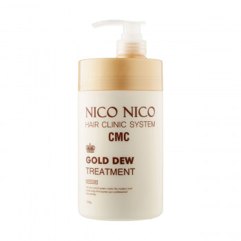 Маска для волосся Nico Nico Gold Dew Treatment з екстрактом золота, 1 л