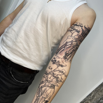 Рукав в процесі