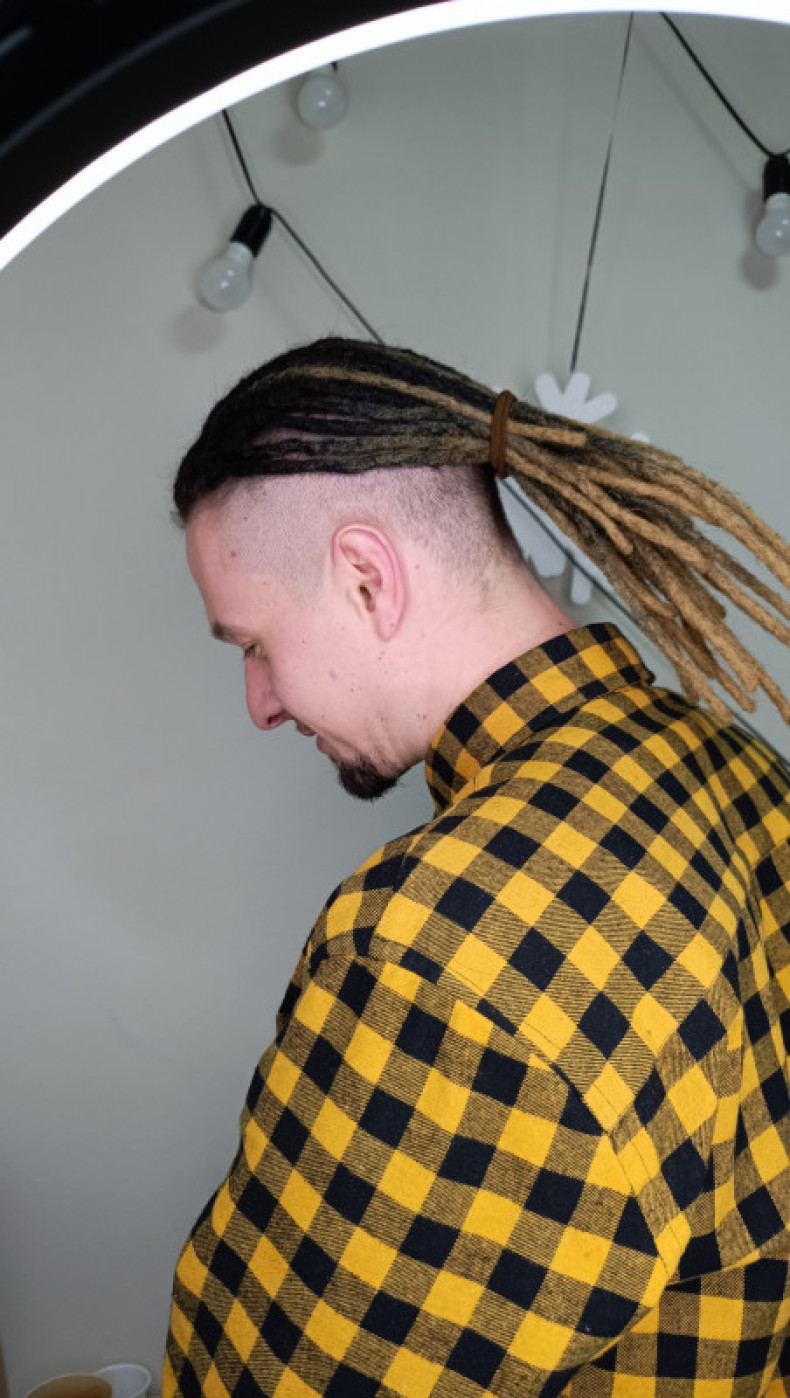 Натуральні дреди, фото - Брейдер Софія Гриценко