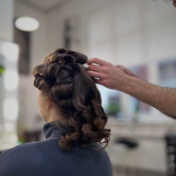 Укладка волос женская прическа, фото - Салон красоты NOTE