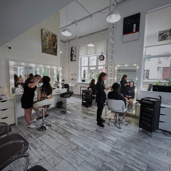 Женская стрижка укладка волос фотостудия, фото - Салон красоты NOTE