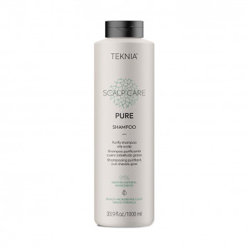 Міцелярний шампунь для жирної шкіри голови Lakme Teknia Scalp Care Pure Shampoo, 1 л