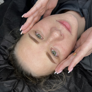 Пудрове напилення брів
                    Майстер перманентного макіяжу Лілія Київ