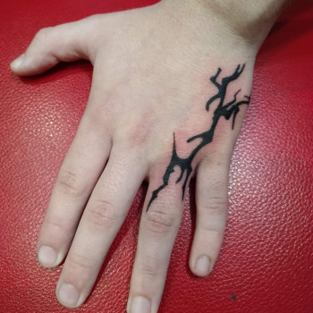 для хлопців, на кисті, блискавка, тату на кисті, тату на руці чоловічі легкі