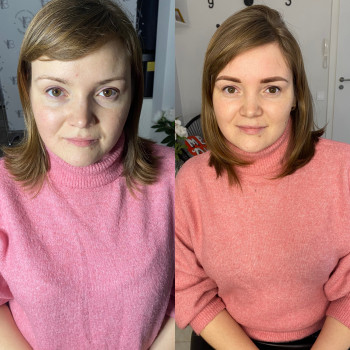 До і після
Брівки+міжвійка