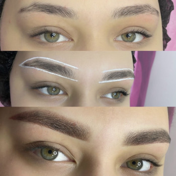Перманентний макіяж , техніка “Natural Shading”