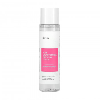 Зволожувальний тонер для обличчя ІUNIK Rose Galactomyces Essential Toner, 200 мл