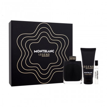 Парфумований набір чоловічий Montblanc Legend (парфумована вода, 100 мл + парфумована вода, 7.5 мл + гель для душу, 100 мл)