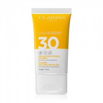Сонцезахисний гель для тіла Clarins Sun Care Gel-to-Oil SPF 30, 50 мл