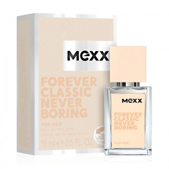 Mexx Forever Classic Never Boring for Her Туалетна вода жіноча, 15 мл (мініатюра)