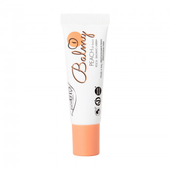 Бальзам для губ PuroBio Cosmetics Balmy Lip Balm Peach, 10 мл