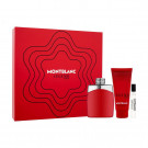Парфумований набір чоловічий Montblanc Legend Red Set (парфумована вода, 100 мл + парфумована вода, 7.5 мл + гель для душу, 100 мл)