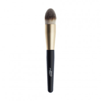 Пензель для тональної основи PuroBio Cosmetics Brush No 10, синтетичний ворс, 1 шт