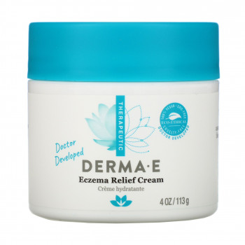Крем для полегшення симптомів екземи та псоріазу Derma E Eczema Relief Creme, 113 г