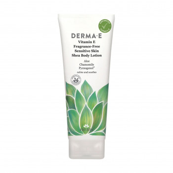 Лосьйон для тіла Derma E Therapeutic Shea Body Lotion Vitamin E Fragrance-Free, 227 г