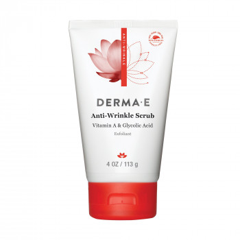 Скраб для обличчя Derma E Anti-Wrinkle Scrub проти зморщок, з вітамінами А, С та Е, 113 г
