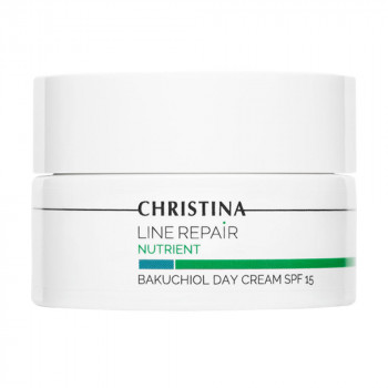 Денний крем для обличчя Christina Line Repair Nutrient Bakuchiol Day Cream SPF 15 з бакучіолом, 50 мл