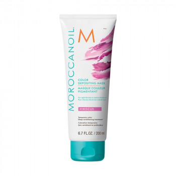 Відтінкова маска Moroccanoil Color Depositing для світлого блонду та русявого волосся, Hibiscus, 200 мл