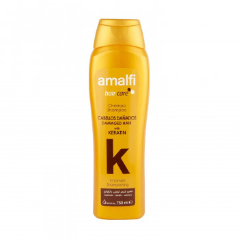 Шампунь Amalfi Keratin Shampoo для пошкодженого волосся, 750 мл