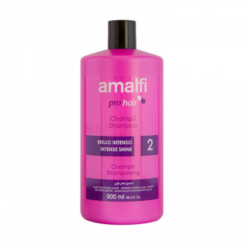 Шампунь для волосся Amalfi Effeto Brilliante Shampoo Блиск та яскравість, з протеїнами шовку, 900 мл