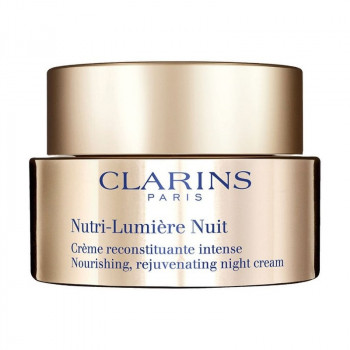 Нічний омолоджувальний і живильний крем для обличчя Clarins Nutri-Lumiere Nuit Nourishing Rejuvenating Night Cream, 50 мл