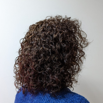 Біозавивка фарбованого волосся, фото - Парикмахер-стилист Ольга Захиди